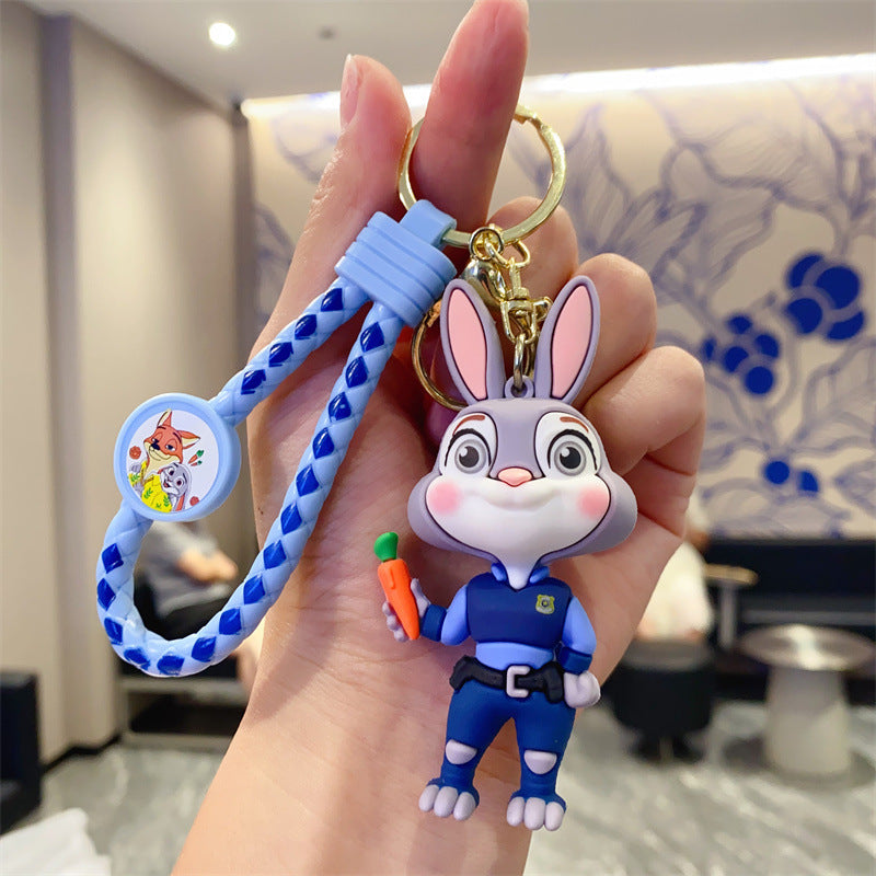 Wholesale Cartoon Cute Anime Silicone Keychains ACC-KC-Kelan013