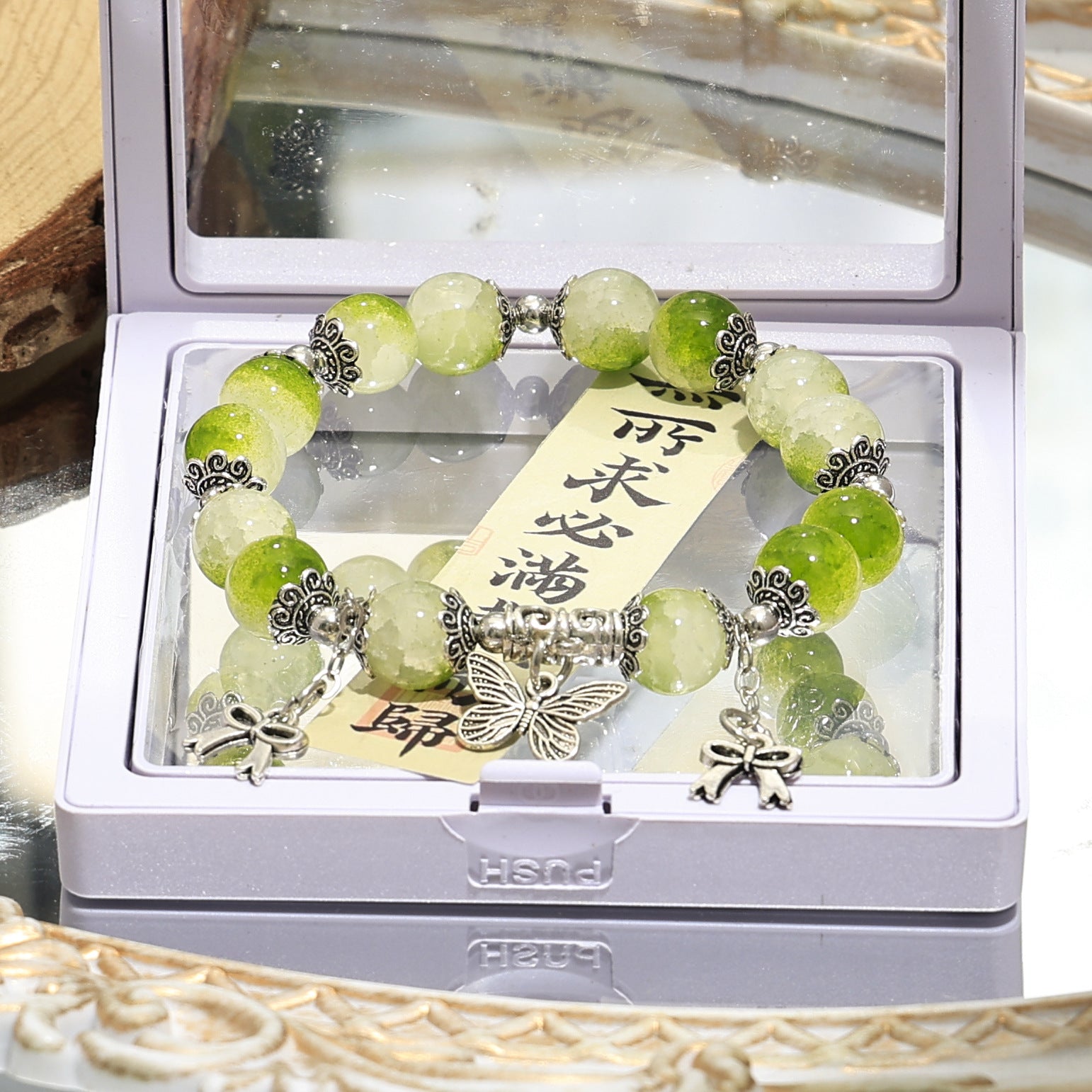 Wholesale  ethnic style beaded bracelet crystal bracelet