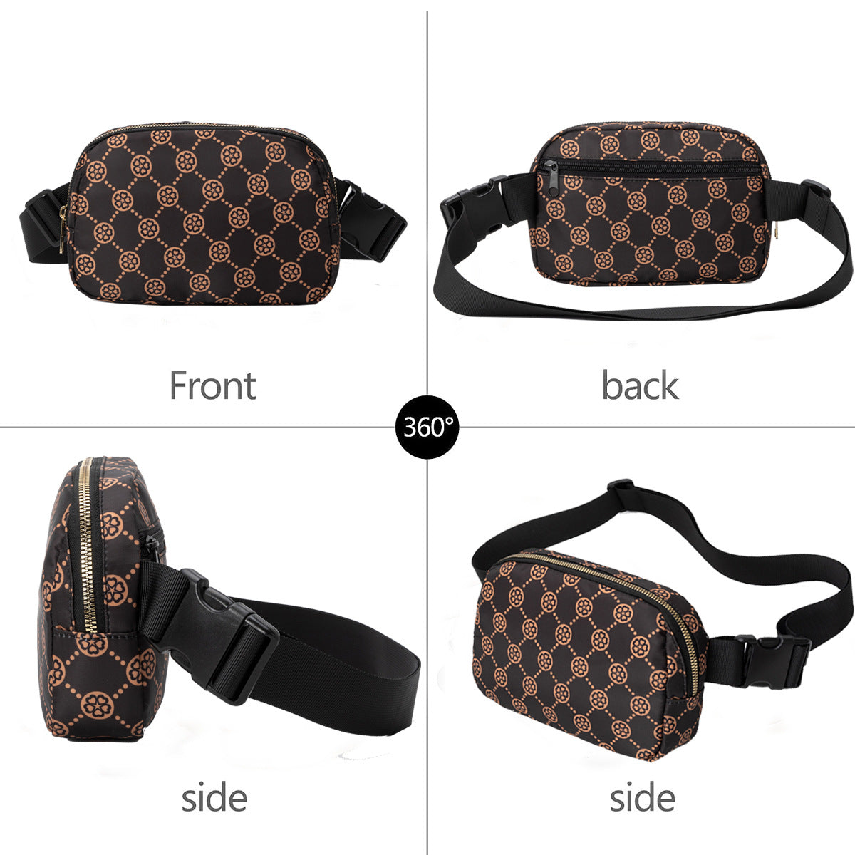 Wholesale waist bag fitness mountaineering messenger bag waist bag