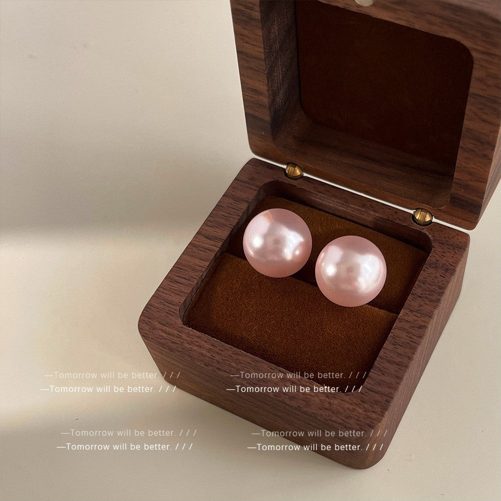 Wholesale 925 Silver Needle Pearl Earrings Ear Studs ACC-ES-Eryu002