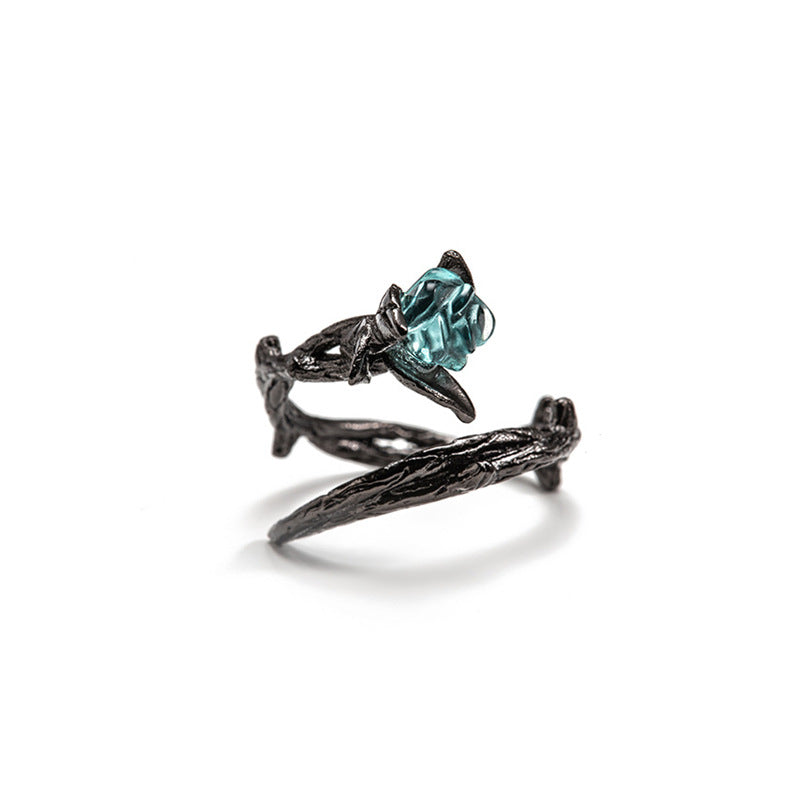 Wholesale Thorn Rose Couple Rings ACC-RS-Qichuang005