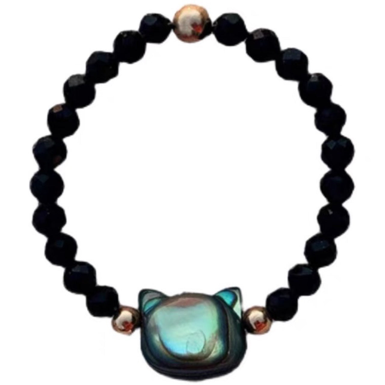 Wholesale Cat Head Crystal Style Ring White Shell Fashion Jewelry for Casual Everyday Wear