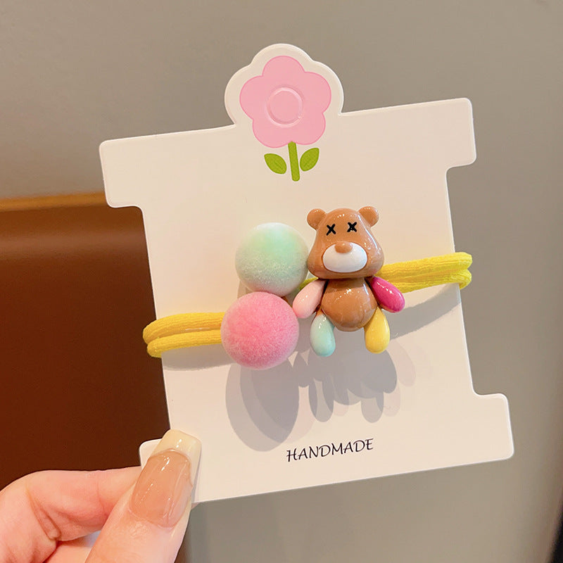 Wholesale Children's Cartoon Bear Candy Color Hair Band ACC-HS-Yint003