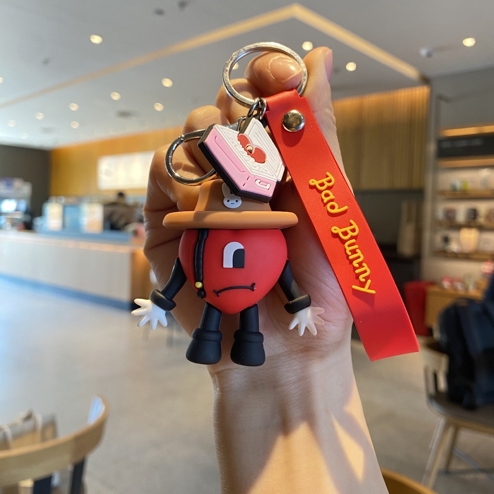 Wholesale Christmas Cartoon PVC Soft Keychain Creative Keychain ACCVIP-KC-MingTian001