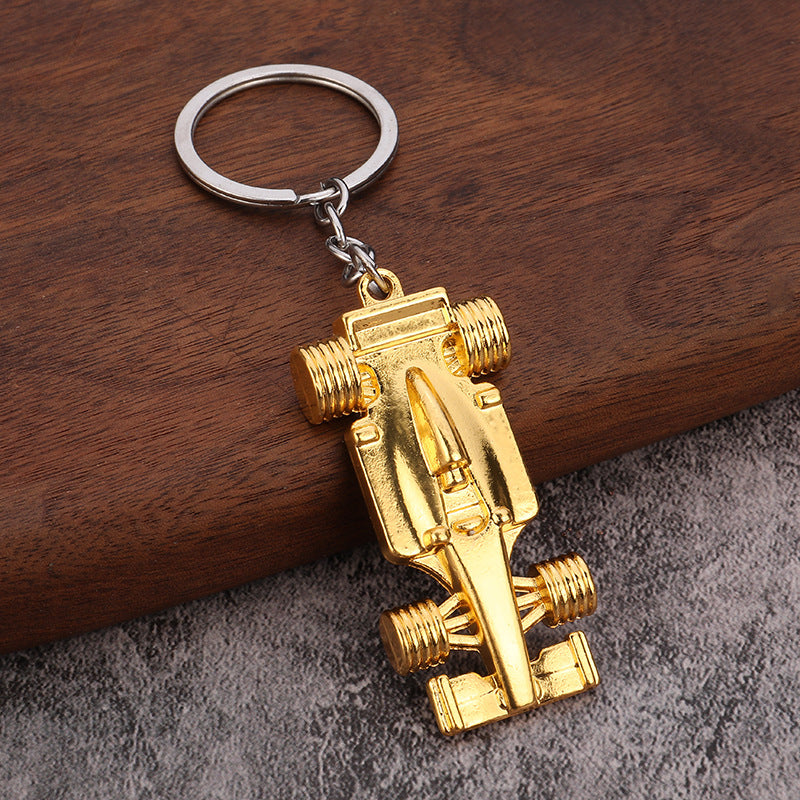 Wholesale  solid racing car Keychain