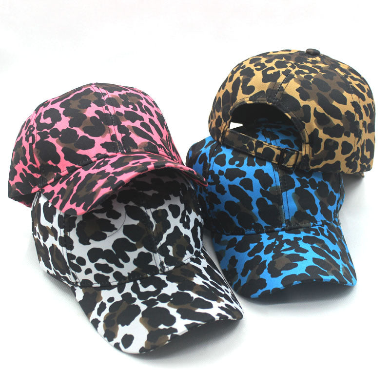 Wholesale Leopard Print Polyester Hat Baseball Cap ACC-HT-JiaTuo005