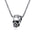 Wholesale titanium steel skull men's necklace