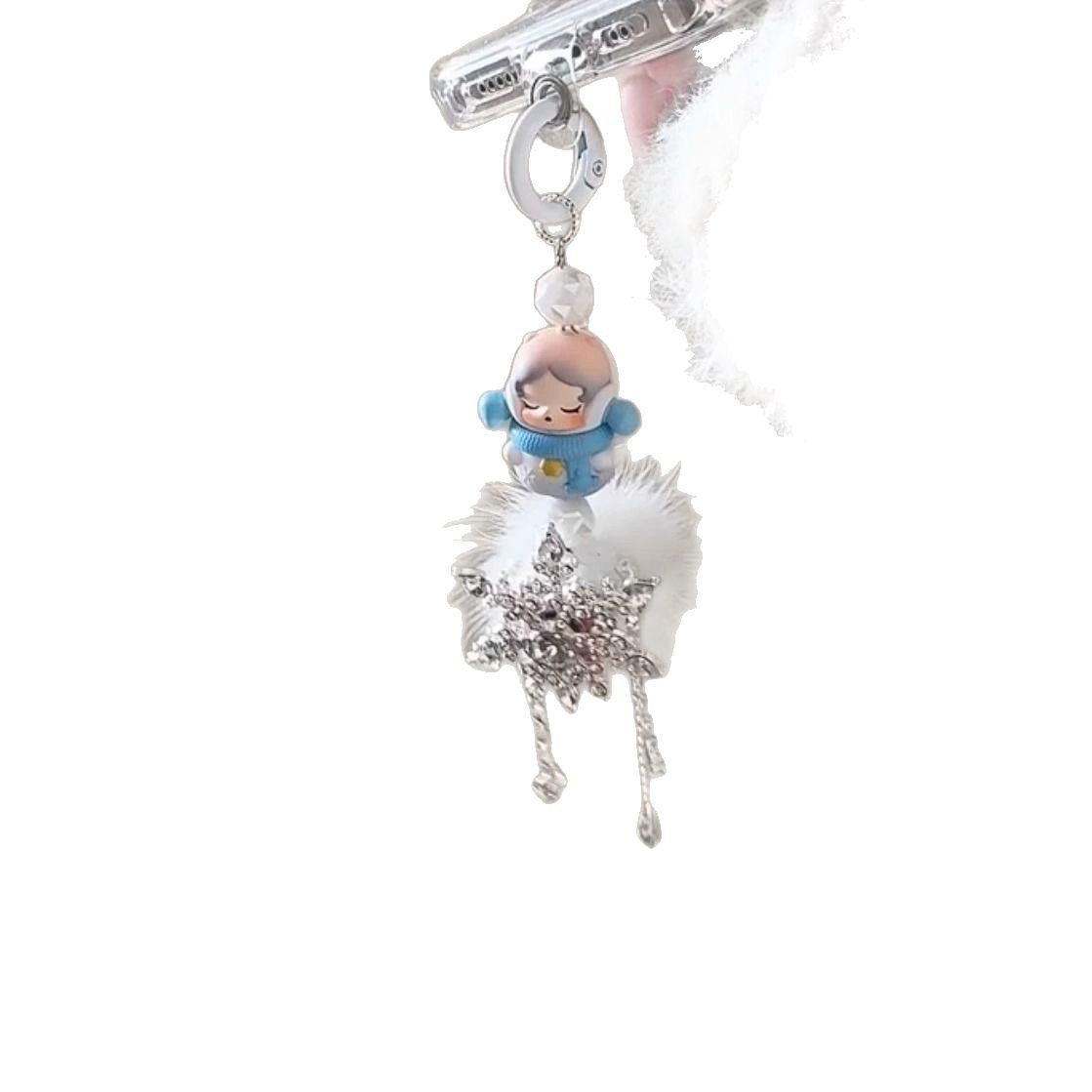 Wholesale Cartoon Cute Christmas Bubble Mate Mobile Phone Pendant
