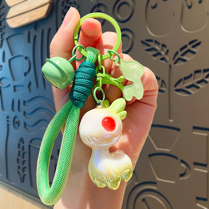 Wholesale Big Eyed Deer Keychains ACC-KC-HongLei003