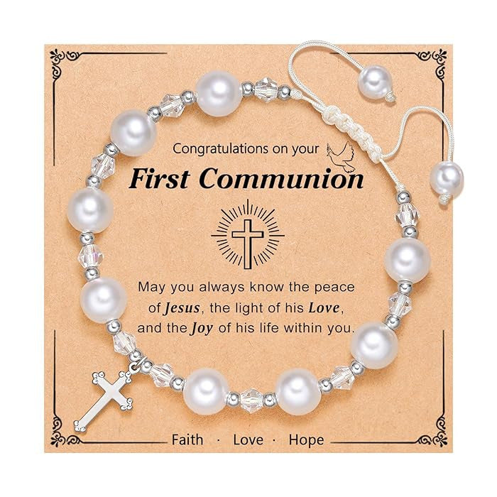 Wholesale White Pearl  Love Diamond Ring Pink  Beads Woven Bracelet