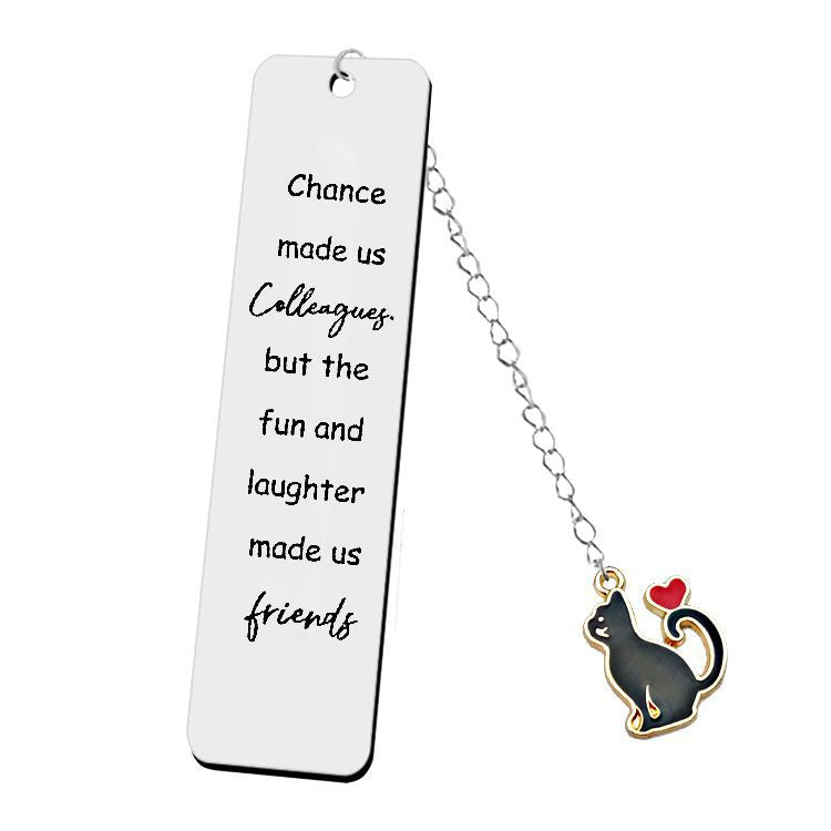 Wholesale Cute DIY Stainless Steel Bookmarks ACC-BM-Huhe001