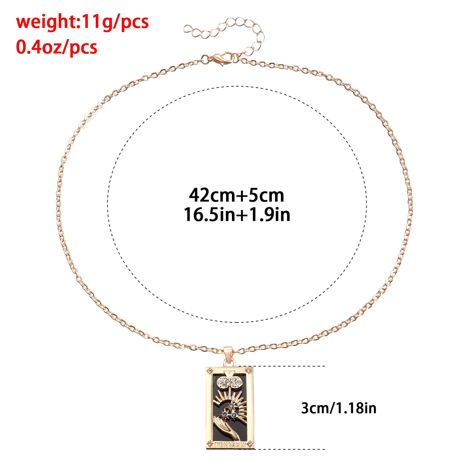 Wholesale Alloy Layering Chain Pendant Necklace Fashion Jewelry Accessory