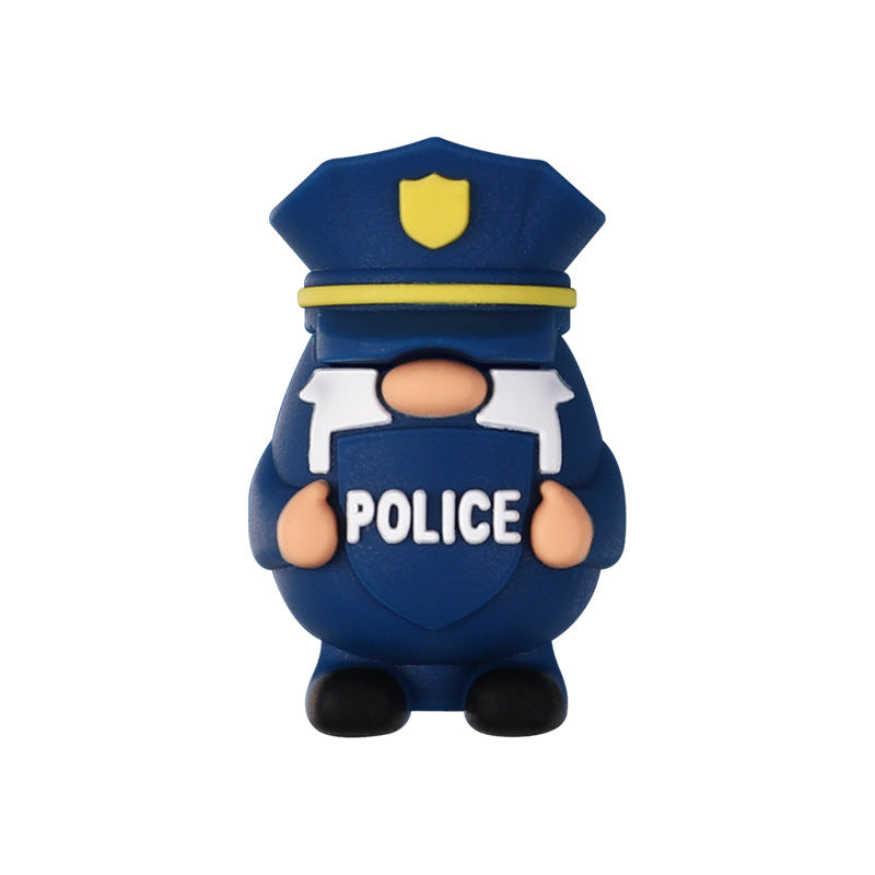 Wholesale 20pcs  Cartoon 3D   Focal Beads DIY Bead Accessories