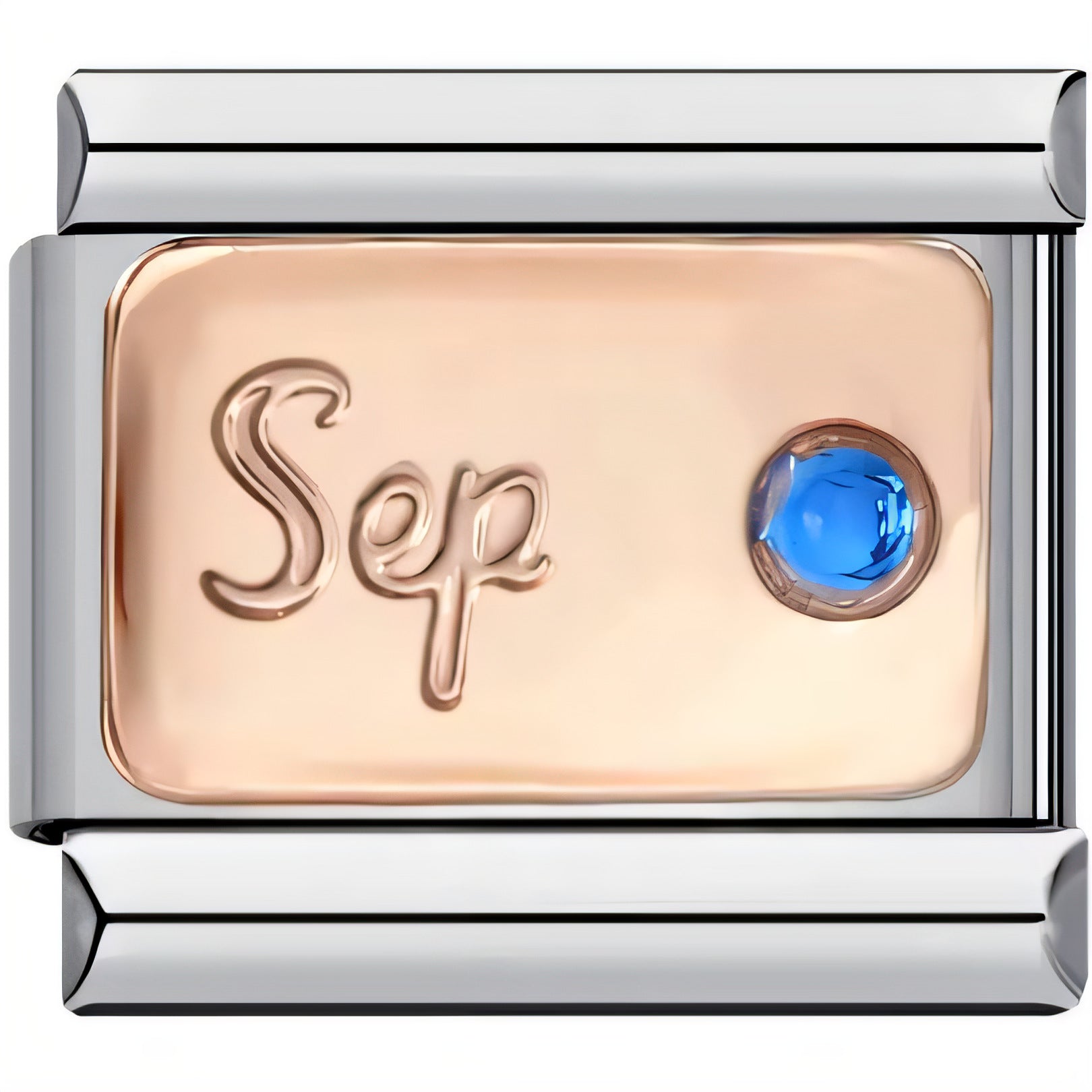 Wholesale Italian Charm Bracelet 9mm DIY Splicing Creative Pattern Stainless Steel Composable Bracelet