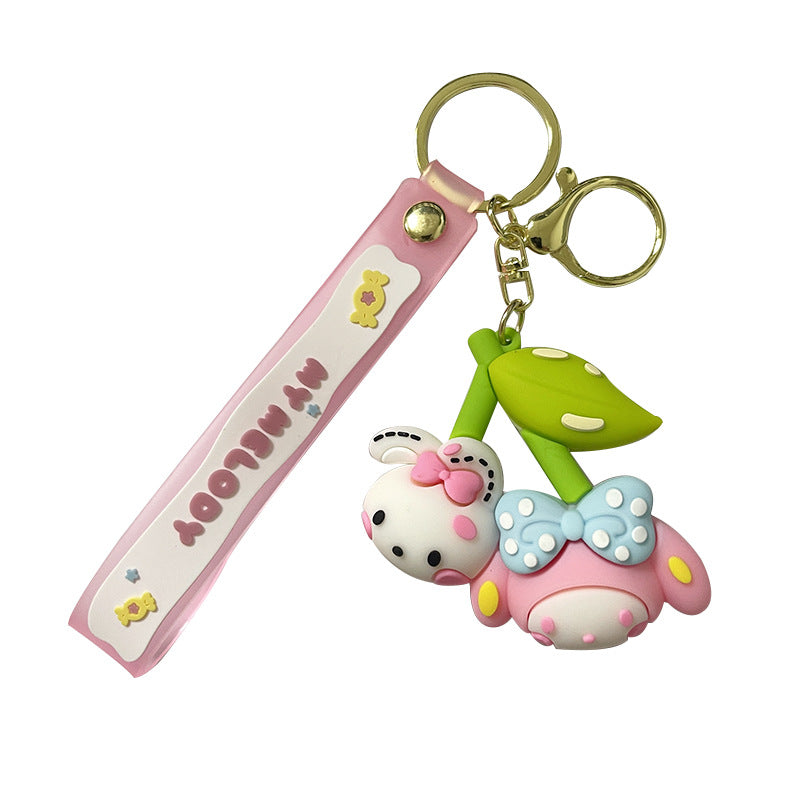 Wholesale Cartoon Cute Silicone Keychain ACCVIP-KC-Tangh001
