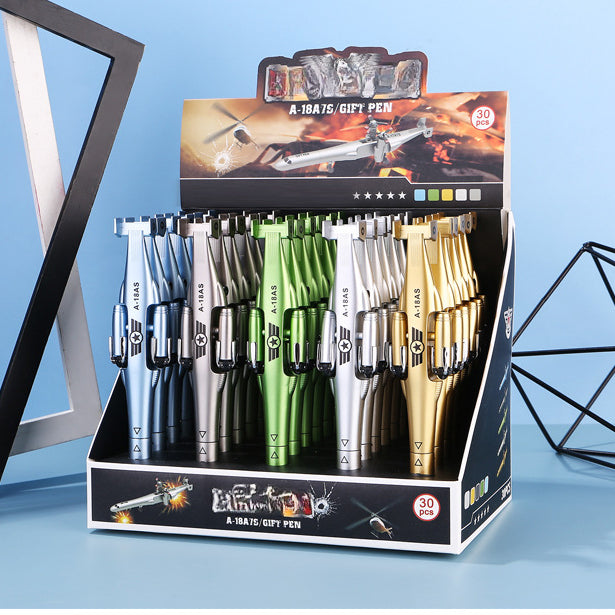 Wholesale Creative Aircraft Gel Pen Special War Helicopter Pen ACC-PN-XinTuo003
