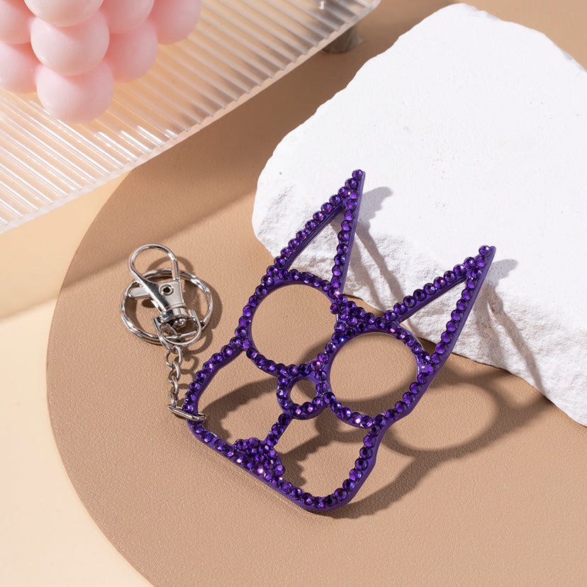 Wholesale Rhinestone Emergency Multi-Function Keychains ACC-KC-ZhiYa044