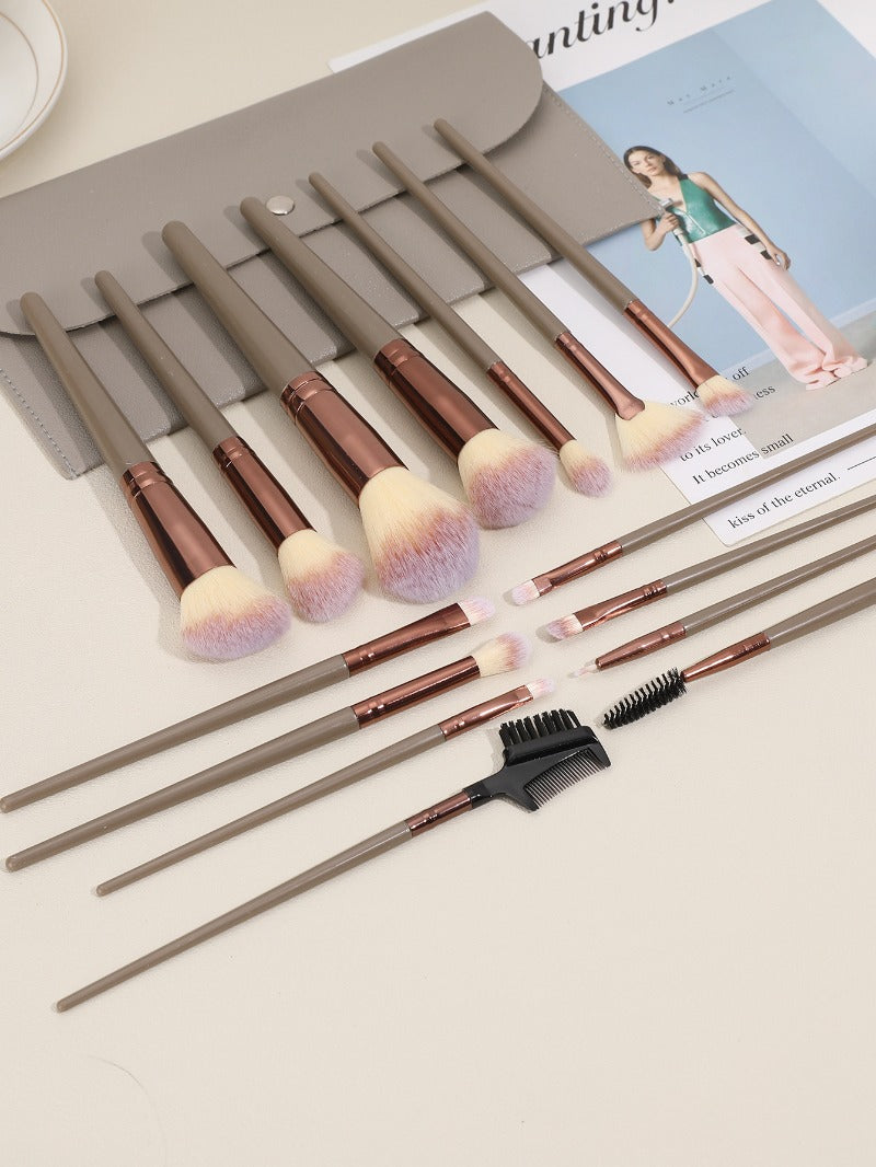 Wholesale 15pcs/set Soft Bristle Powder Blush Makeup Brushes ACC-MB-Feim003