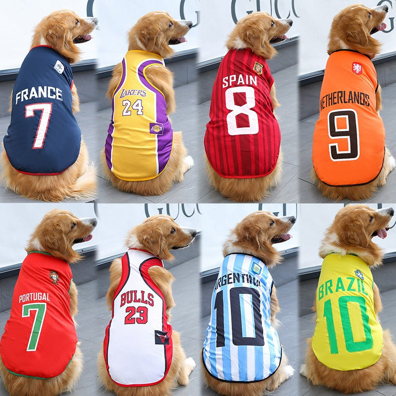 Wholesale Small and Medium Pet Mesh Vest Pet Clothes ACC-PCS-WeiW030