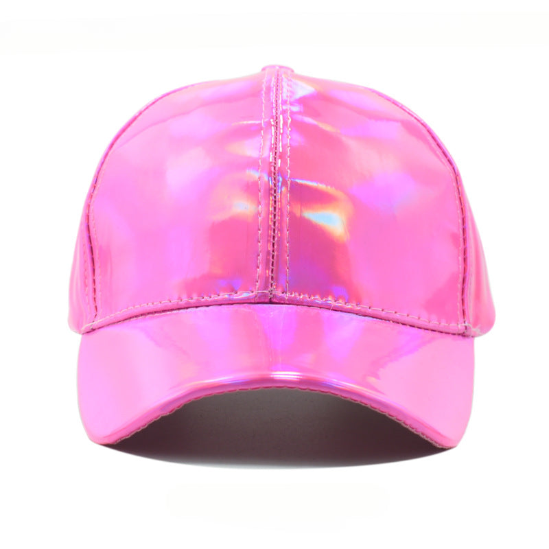 Wholesale PU Leather Hat Colorful Baseball Cap ACC-HT-Xiny009