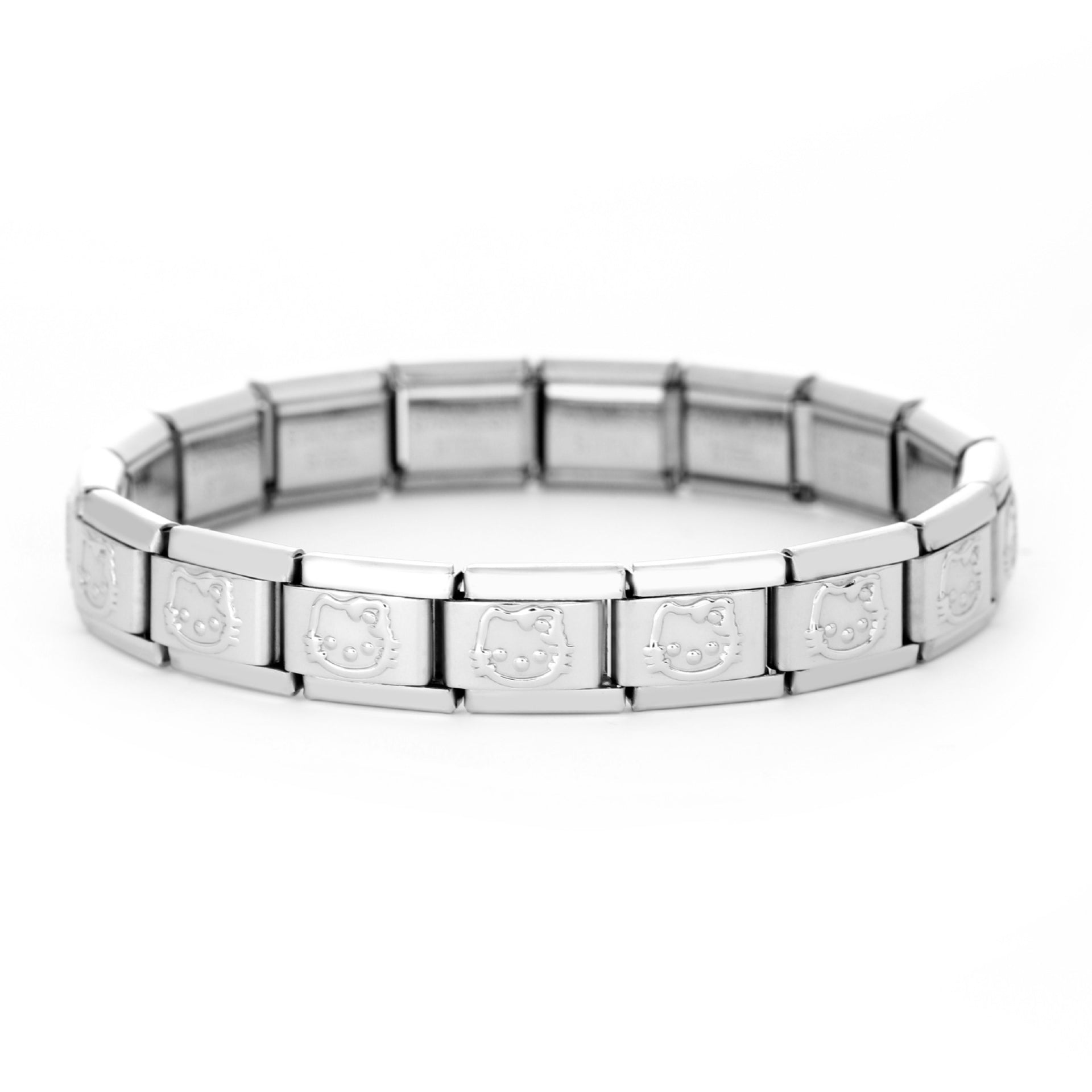 Wholesale Italian Charm Bracelet 9mm DIY Spliced Removable Stainless Steel Cute Animal Composable Bracelet ACC-BT-XY024