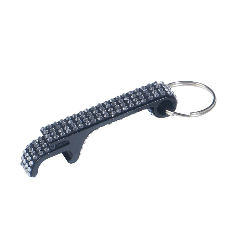 Wholesale Diamond Aluminum Alloy Bottle Wine Opener Keychains ACC-KC-RuiJie005