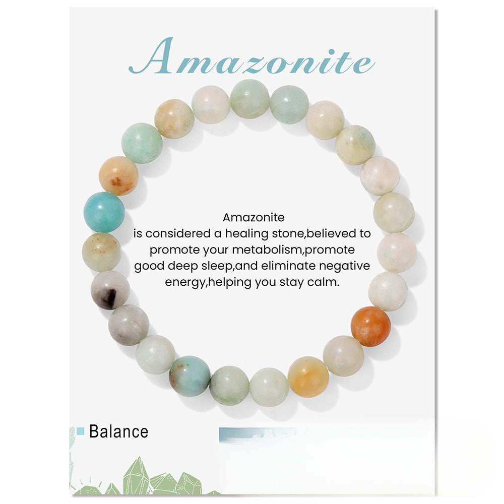 Wholesale Colorful Natural Stone Bracelets ACC-BT-GEB003