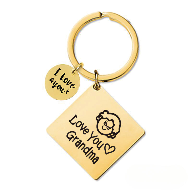 Wholesale Mother's Day Gift Metal Keychain ACC-KC-Ganggu005