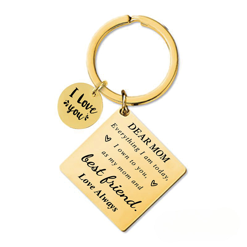 Wholesale Mother's Day Gift Metal Keychain ACC-KC-Ganggu005