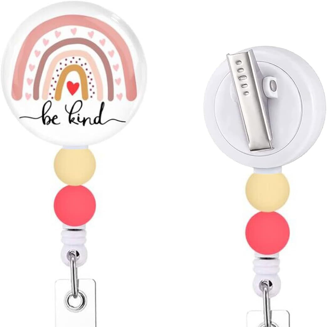 Wholesale Rainbow Devil Eyes Autism Badge Scroll Retractable Keychain Badge Reels ACC-KC-ChiHai009