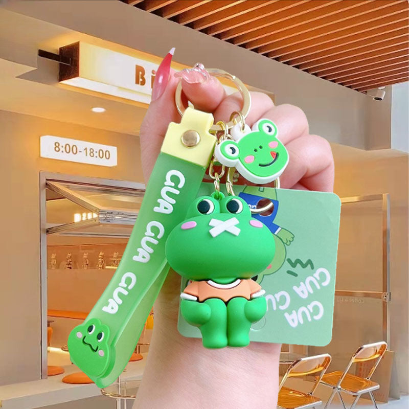 Wholesale Little Frog Cartoon PVC Keychains ACC-KC-Chaow001