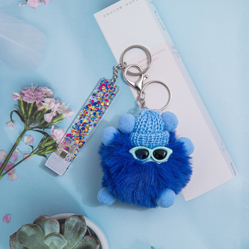 Wholesale ATM Contactless Card Reader Long Nail Card Reader Pom Keychain ACC-KC-JinHao006