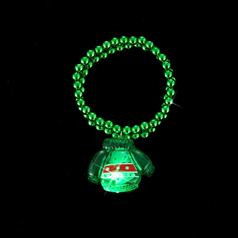 Wholesale 5pcs Christmas Gift Small Sweater Colorful Beaded Bracelets ACC-BT-ChuanSha003