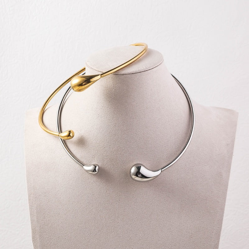 Wholesale Stainless Steel Water Drop Bracelet ACC-BT-RuiX008