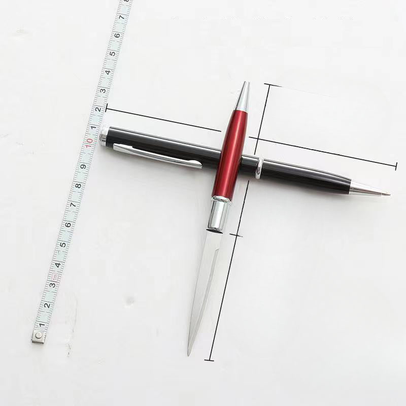 Wholesale Metal Ballpoint Pen Unpacking Express Portable Outdoor Tool Keychains ACC-KC-MengAn001