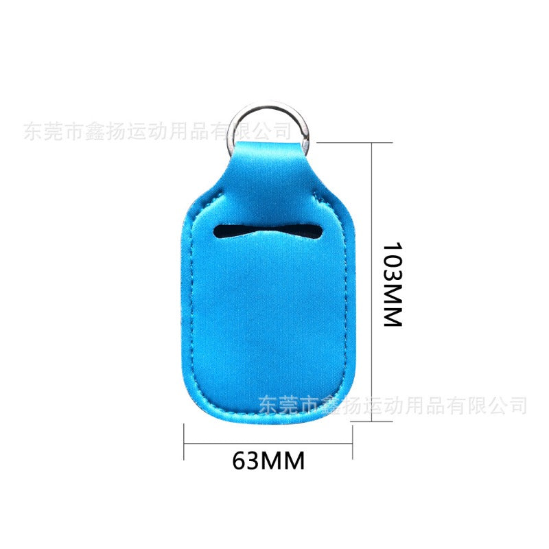Wholesale 10pcs Hand Sanitizer Bottle Cover Keychain  ACC-KC-XY003