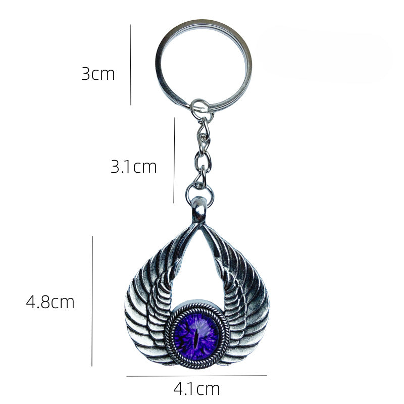 Wholesale Angel Eyes Zinc Alloy Keychain ACC-KC-YiDa002