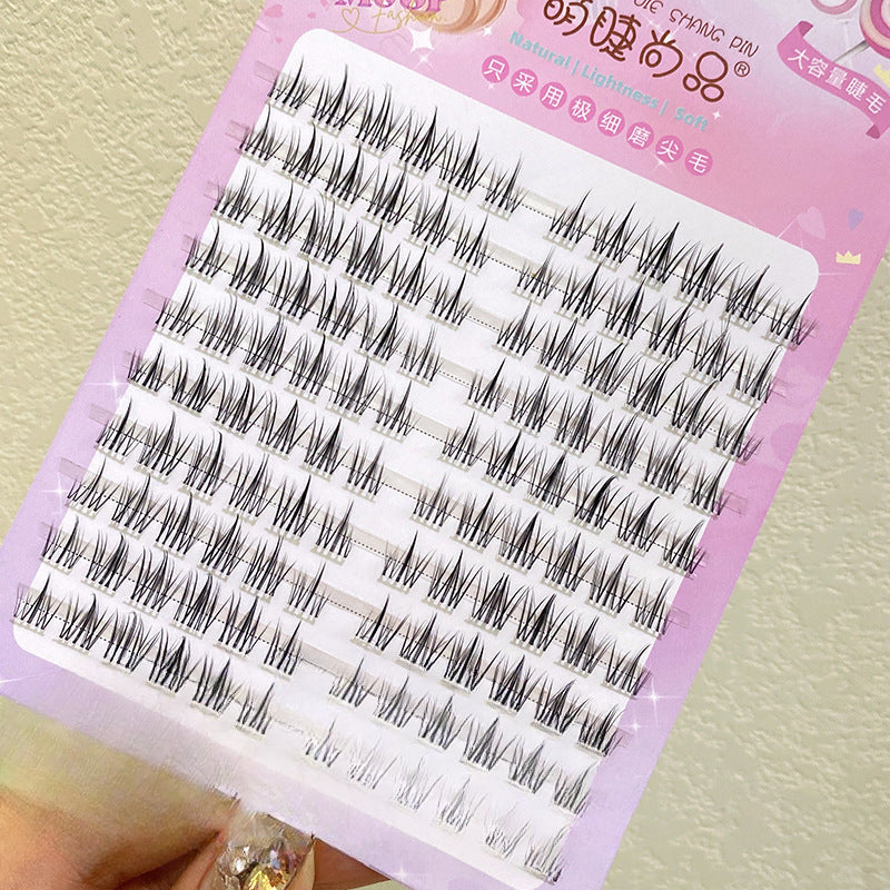 Wholesale 120 Sunflower Eyelashes Black Stem 10 Rows Large Capacity False Eyelashes ACC-FS-Rous004