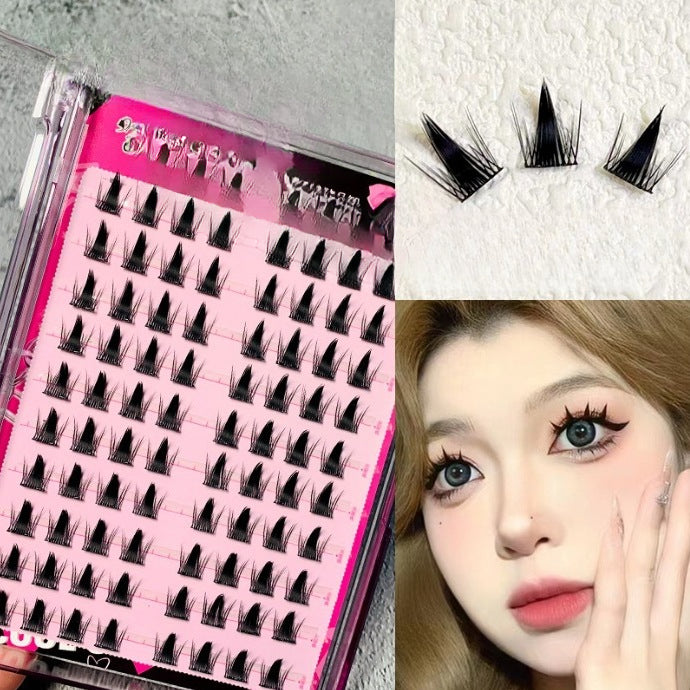Wholesale Thick Single Cluster Segmented False Eyelashes ACC-FS-Rous001