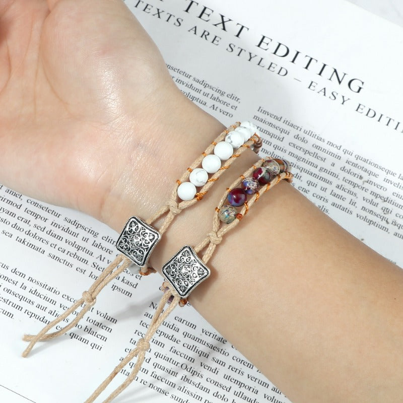 Wholesale Vintage Bohemian Handmade Braided Bracelets ACC-BT-Xinh005