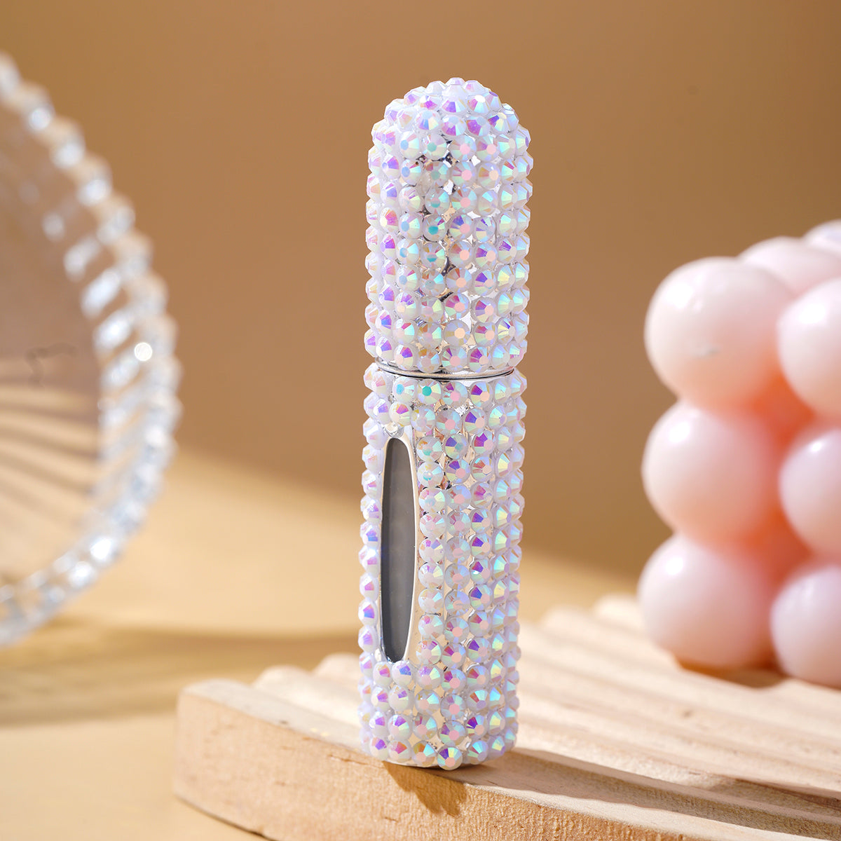 Wholesale 5ml Diamond-studded Perfume Bottle Keychain ACC-KC-ZhiYa068