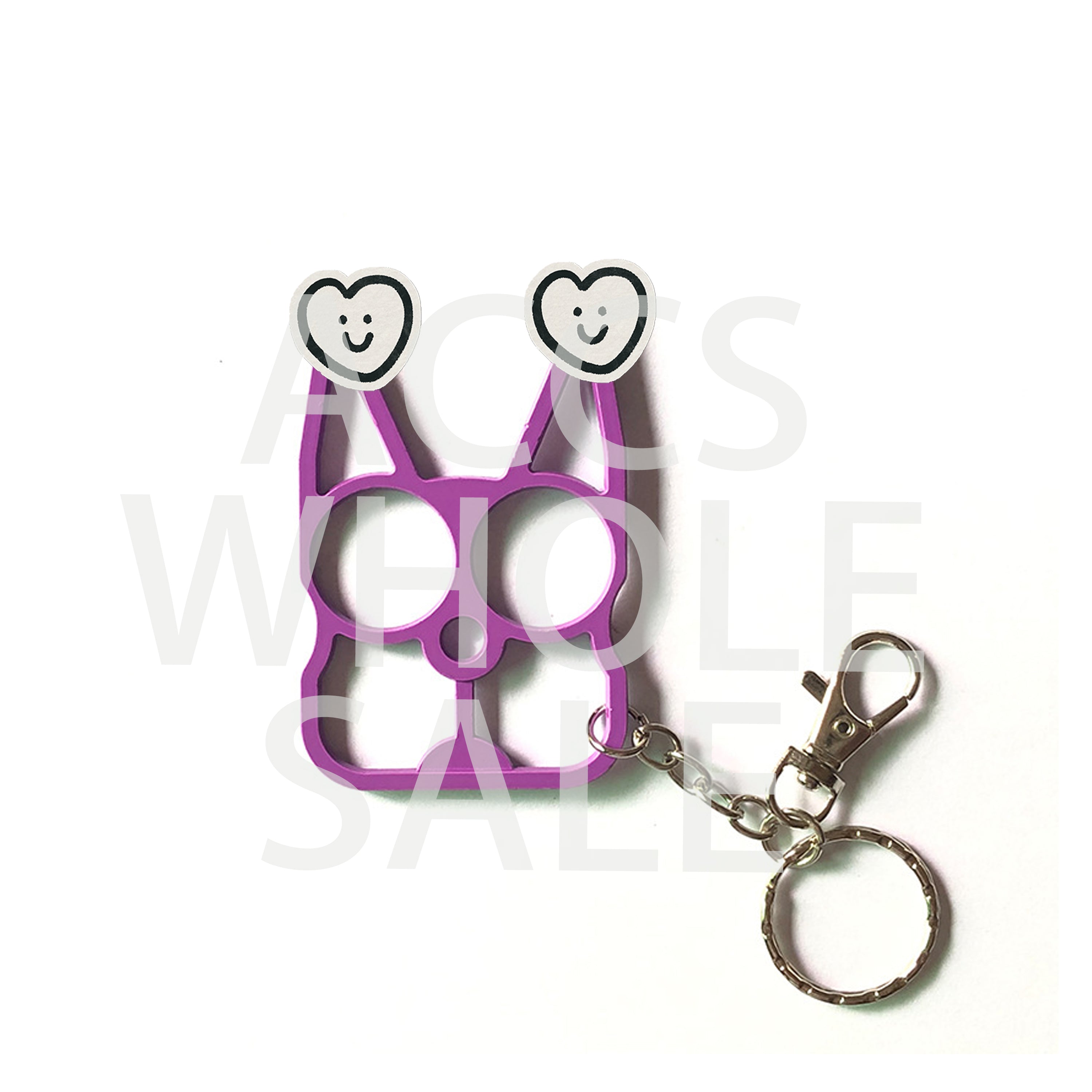 Wholesale Outdoor Gear Colorful Leopard Print Metal Keychains
