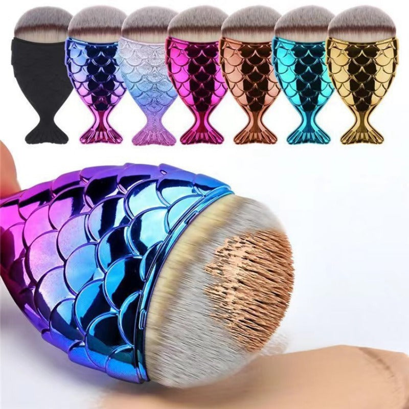 Wholesale Colorful Mask Mermaid Makeup Brush ACC-MB-Fengg008