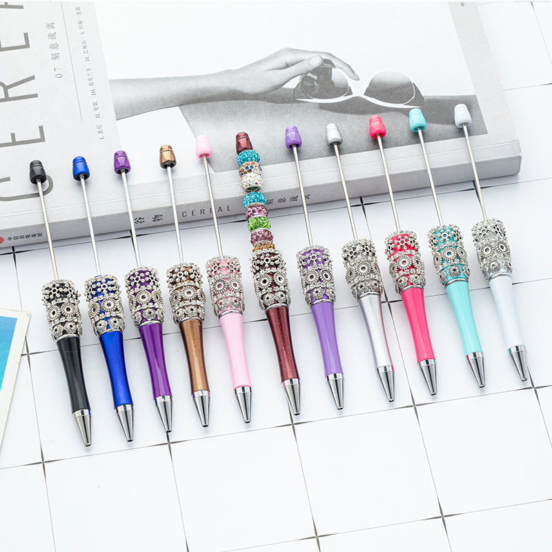 Wholesale Beadable Pens Retro Bohemian Style Handmade DIY Pen Office Supplies Gift ACC-PN-HuaH033