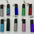 Wholesale 10pcs/set  Colorful Leopard Print Rhinestone Plastic Keychain ACCHW-KC-ZhiYa011