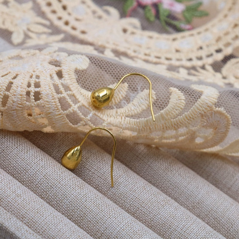 Wholesale Simple Water Drop Metal Solid Earrings ACC-ES-XuanKa003