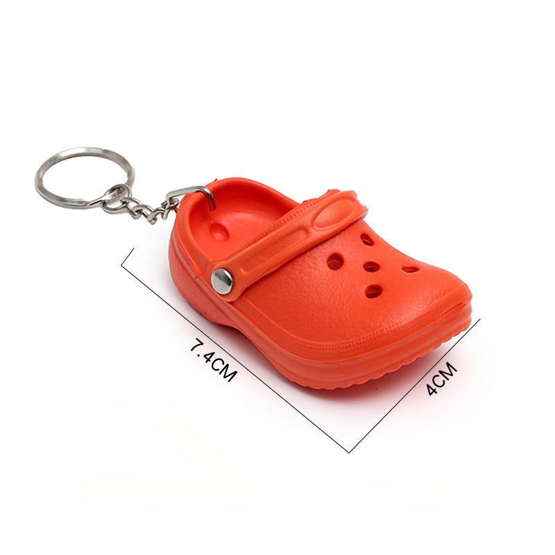 Wholesale Mini Slippers EVA Keychain Bulk Keychains ACC-KC-MengOu005