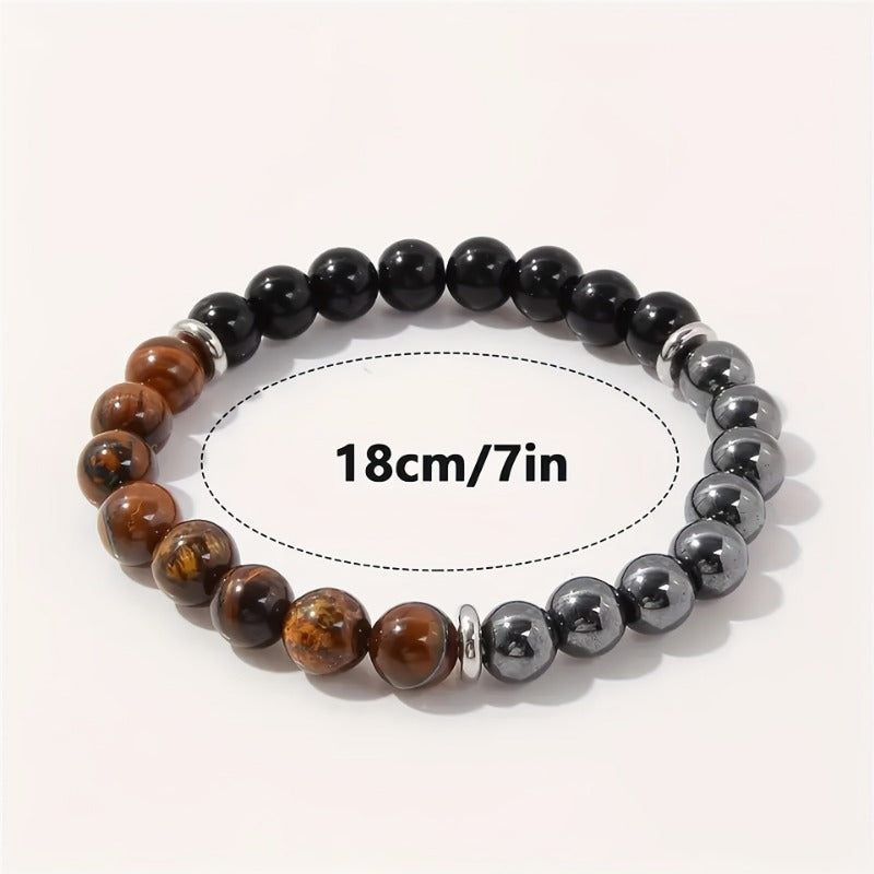 Wholesale Tiger Eye Obsidian Black Gallstone Bracelet ACC-BT-XiaoDu003