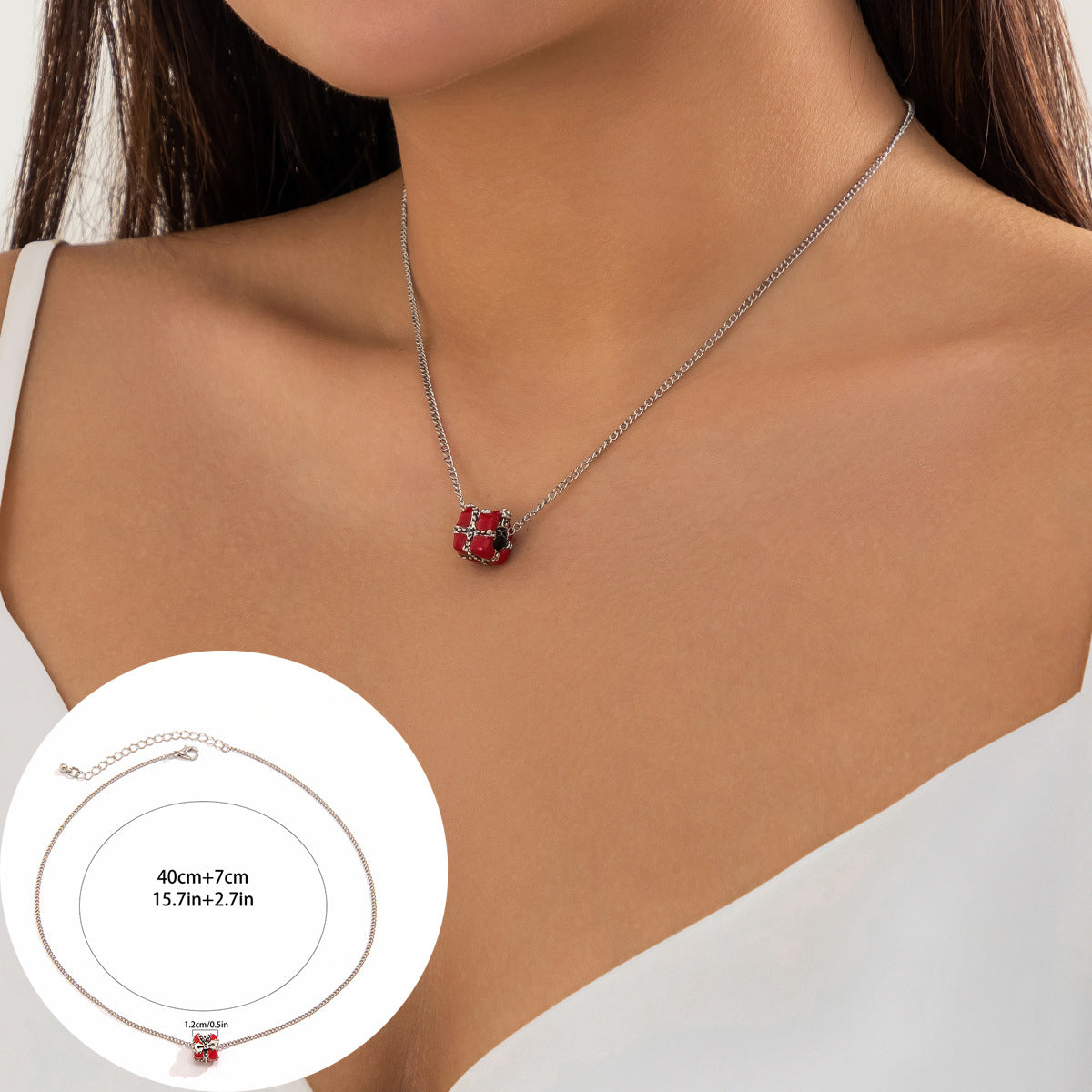 Wholesale Snowman Christmas Tree Pendant Necklace Star Moon Elk Necklaces ACC-NE-XueRou018