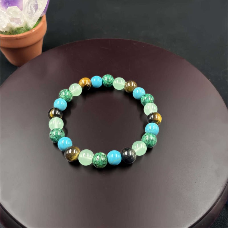 Wholesale Tiger Eye Turquoise Aventurine Bracelet ACC-BT-XiaoDu010